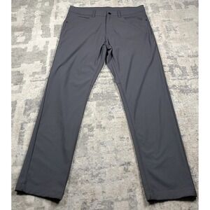 Zero Exposure Men's Gray Slate 32 Performance Pants Sz 36x30 - Actual Size